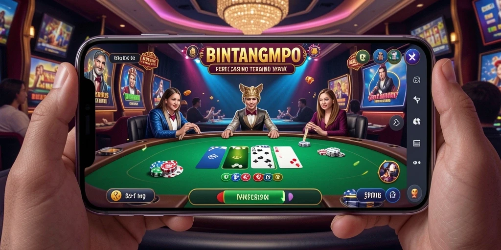 Tampilan gameplay menarik dari BINTANGMPO Live Casino.