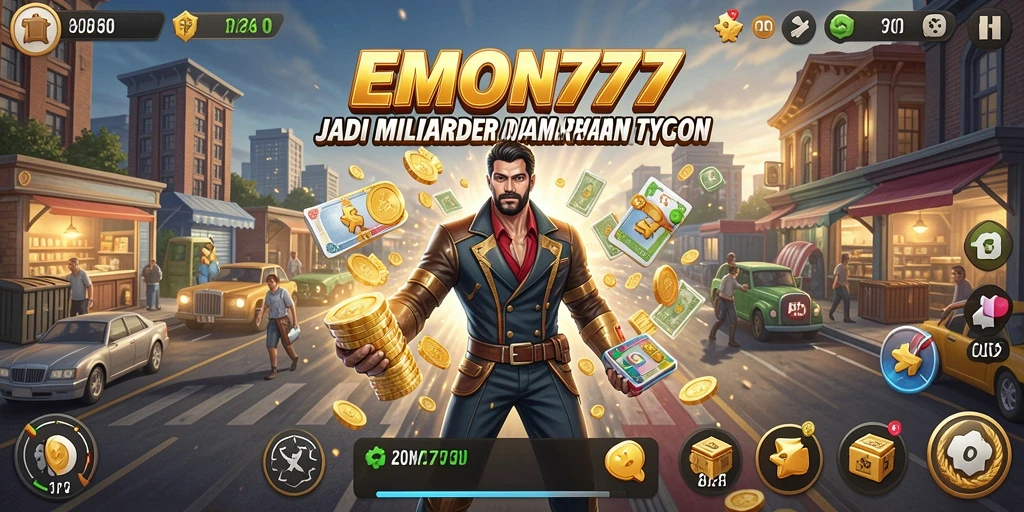 Tampilan gameplay menarik dalam EMON777 yang penuh strategi Tycoon.