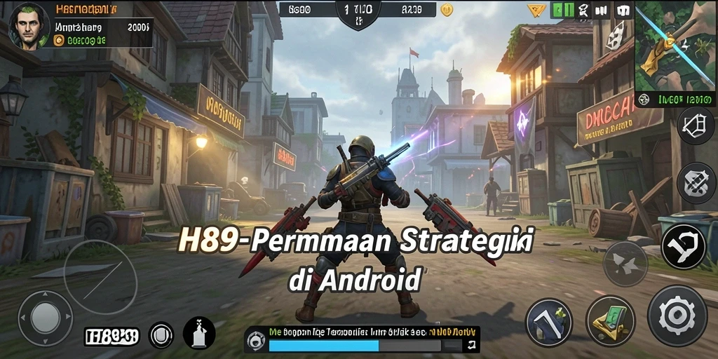 Tampilan gameplay H89 yang mendebarkan dan strategis.