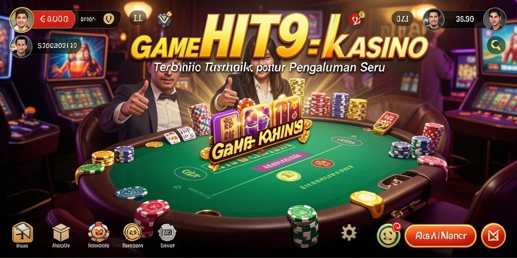 Tampilan menarik dari gameplay Kasino di HIT9.