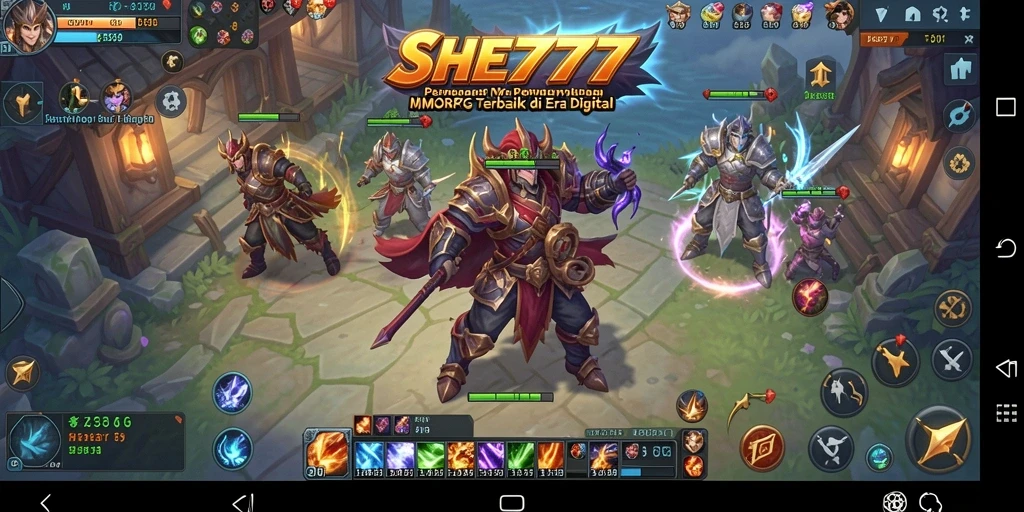 SHE777 menampilkan grafis dan gameplay MMORPG yang memukau dan seru.
